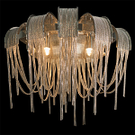 Бра с металиическими цепочками и дугообразными элементами Atlantis Chain варинант исполнения - 2 | Loft Concept в Липецке