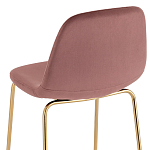 Барный стул на золотистых ножках VENDRAMIN Pink варинант исполнения - 7 | Loft Concept в Липецке