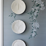 Обои ручная роспись Jasmine Standard colourway on Wood Ash slub silk варинант исполнения - 3 | Loft Concept в Липецке