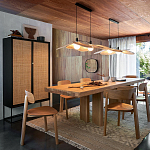 Шкаф с 2-мя дверцами из ротанга ручной работы Fuse Wicker Furniture варинант исполнения - 6 | Loft Concept в Липецке