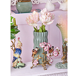 Ваза с птицами и цветами из фарфора с бронзовыми элементами Garden of Eden варинант исполнения - 5 | Loft Concept в Липецке