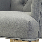 Кресло Mason Classical Armchair grey flax варинант исполнения - 4 | Loft Concept в Липецке