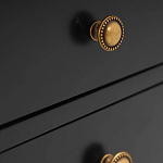 Прикроватная тумба Вlues Black варинант исполнения - 3 | Loft Concept в Липецке