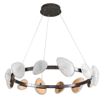 Люстра подвесная круглая с овальными плафонами Iona chandelier варинант исполнения - 5 | Loft Concept в Липецке