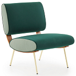 Дизайнерское кресло без подлокотников Gio Ponti ROUND D.154.5 Armchair варинант исполнения - 1 | Loft Concept в Липецке