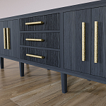 Большая VT-тумба Primo шпон Черный дуб варинант исполнения - 4 | Loft Concept в Липецке