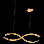 Люстра волнистой формы с фактурным хрустальным плафоном Light Delight варинант исполнения - 3 | Loft Concept в Липецке