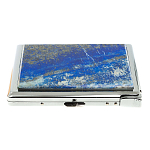 Портсигар с газовой зажигалкой из натурального камня Лазурит Stone Cigarettes Cases варинант исполнения - 5 | Loft Concept в Липецке