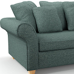 Мебельная ткань Шенилл бирюзовый цвет 138 см T4-31 варинант исполнения - 7 | Loft Concept в Липецке