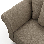 Мебельная ткань Шенилл коричневый цвет 138 см T4-21 варинант исполнения - 5 | Loft Concept в Липецке