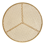 Столик приставной золотистый с орнаментом на столешнице Tanzania варинант исполнения - 2 | Loft Concept в Липецке