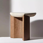 Дизайнерский журнальный стол полукруглой формы Pokun варинант исполнения - 1 | Loft Concept в Липецке