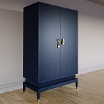 Платяной шкаф Elsa Dreams Blue с 2-мя фасадами варинант исполнения - 1 | Loft Concept в Липецке