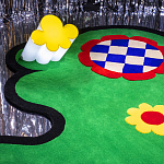 Дизайнерский ковер с цветами Poltronova Tappeto Prato Rug варинант исполнения - 8 | Loft Concept в Липецке