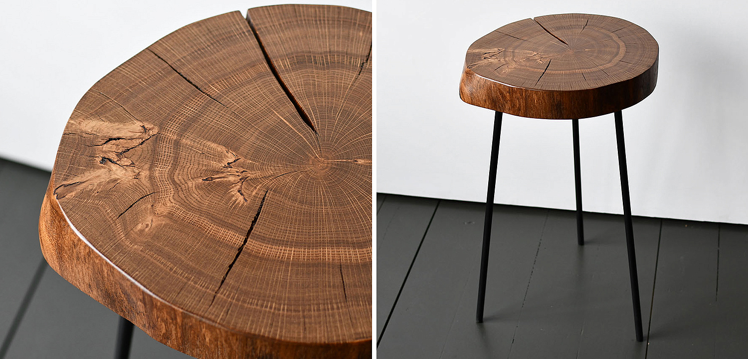 Приставной стол Plummer Industrial Metal Rust Side Table Приставной стол Plummer Industrial Metal Rust Side Table - Loft-Concept в Липецке