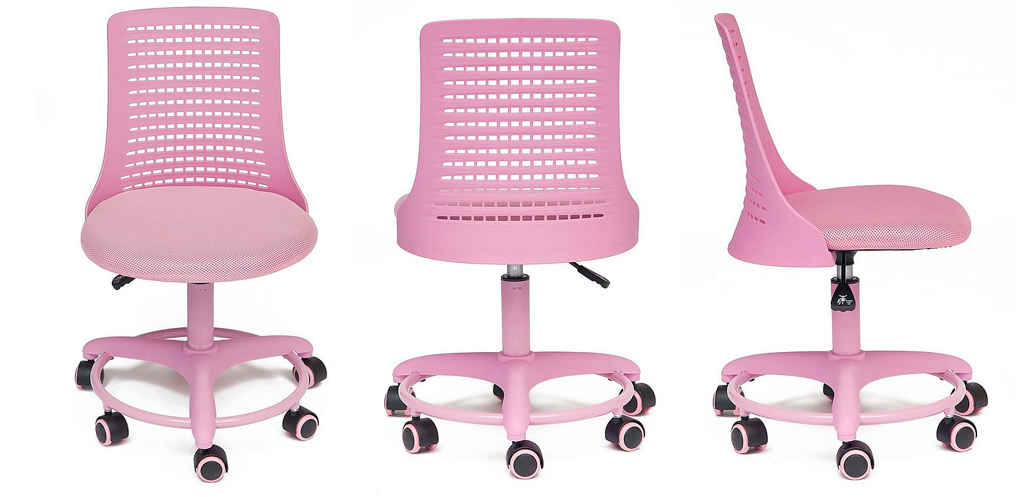 Кресло Bright Kiddie Office Chair pink Кресло Bright Kiddie Office Chair pink - Loft-Concept в Липецке