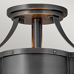 Потолочный светильник с декоративными заклепками Hinkley  варинант исполнения - 2 | Loft Concept в Липецке