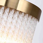 Бра с прозрачными стеклянными трубочками и металлическим основанием Nembus варинант исполнения - 3 | Loft Concept в Липецке