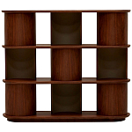 Стеллаж Zacharie Brown Wood Rack варинант исполнения - 2 | Loft Concept в Липецке