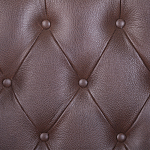 Кресло из натуральной кожи на 4-х деревянных ножках из массива бука Thomas Armchair brown варинант исполнения - 6 | Loft Concept в Липецке