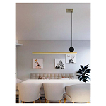 Люстра линейная светодиодная в минималистичном стиле New Age of Light варинант исполнения - 4 | Loft Concept в Липецке