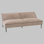 Диван современный вельветовый прямой Worcester Бежевый  варинант исполнения - 4 | Loft Concept в Липецке