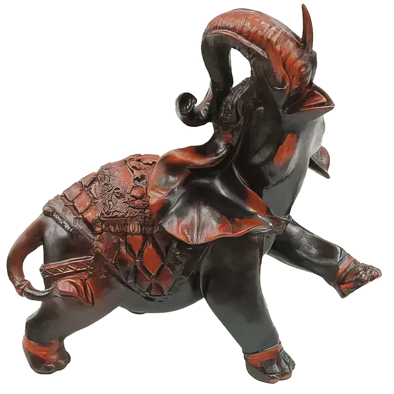 Статуэтка в виде слона Happy Elephant Коричневый Статуэтка в виде слона Happy Elephant Коричневый в Липецке | Loft Concept