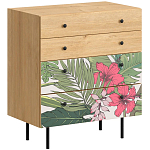 Комод с принтом на ящиках Elise Chest of Drawers варинант исполнения - 12 | Loft Concept в Липецке