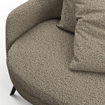 Мебельная ткань Шенилл коричневый цвет 138 см T4-28 варинант исполнения - 5 | Loft Concept в Липецке