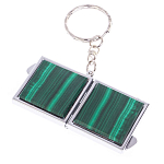 Зеркало брелок складное двухстороннее из натурального камня Малахит Stone Mirrors варинант исполнения - 5 | Loft Concept в Липецке