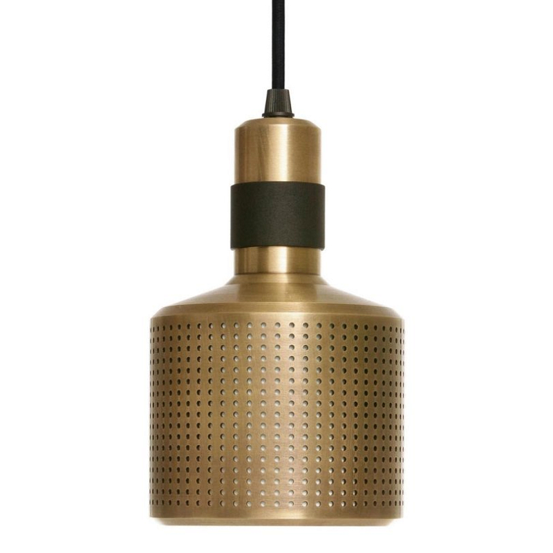 Подвесной светильник Riddle Pendant Lamp Черный Латунь Подвесной светильник Riddle Pendant Lamp Черный Латунь в Липецке | Loft Concept
