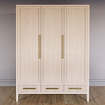 Большой Шкаф Primo Светлый дуб с 3 дверьми и 3 выдвижными ящиками варинант исполнения - 1 | Loft Concept в Липецке