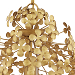 Подвесной светильник золотой с декором в виде лепестков клевера Hanging Clover варинант исполнения - 1 | Loft Concept в Липецке