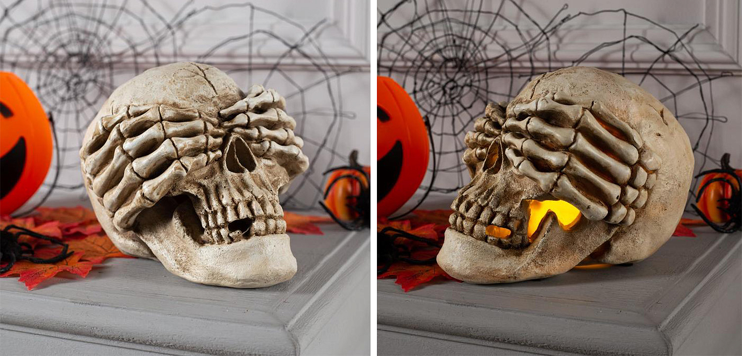 Статуэтка LED Skull Статуэтка LED Skull - Loft-Concept в Липецке