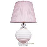 Настольная лампа керамическая Pink lampshade варинант исполнения - 1 | Loft Concept в Липецке