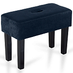 Мягкий  пуф на черных ножках Winton Pouf варинант исполнения - 7 | Loft Concept в Липецке