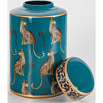 Ваза фарфоровая с крышкой Leopard Ccollection варинант исполнения - 2 | Loft Concept в Липецке