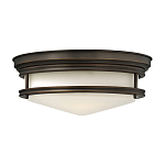 Потолочный светильник с белым матовым стеклянным плафоном в форме перевернутого конуса Hinkley варинант исполнения - 12 | Loft Concept в Липецке