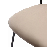 Стул Singer Chair без подлокотников светло-коричневый Велюр варинант исполнения - 5 | Loft Concept в Липецке