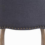 Кресло Aubrey Classical Armchair dark grey velour варинант исполнения - 4 | Loft Concept в Липецке