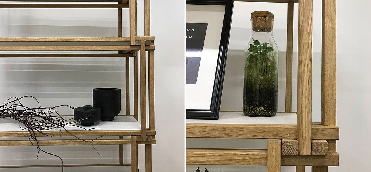 Стеллаж кубические сечения Ernie Стеллаж кубические сечения Ernie - Loft-Concept в Липецке
