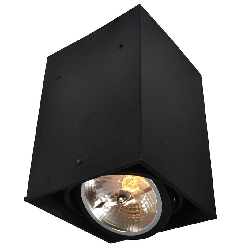Спот Pointer 1 Cube spot Black Черный Спот Pointer 1 Cube spot Black Черный в Липецке | Loft Concept