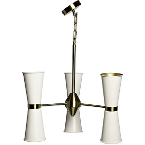 Светильник с тремя плафонами Leela