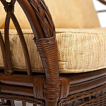 Комплект уличной мебели из ротанга Clara коричневый варинант исполнения - 5 | Loft Concept в Липецке