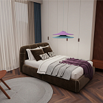 Подвесной вязаный светильник в двухцветном исполнении «Двойной Токио»  варинант исполнения - 3 | Loft Concept в Липецке