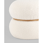 Пуф Полли S тедди белый варинант исполнения - 2 | Loft Concept в Липецке