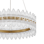 Люстра круглая с декоративными элементами в виде лепестков Round Light Flashing варинант исполнения - 6 | Loft Concept в Липецке