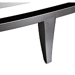 Комод фактурный серебристый с дверцами Silver Chest of Drawers варинант исполнения - 3 | Loft Concept в Липецке