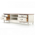 ТВ-тумба в стиле прованс из массива берёзы Interiors Romance варинант исполнения - 3 | Loft Concept в Липецке