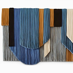 Абстрактное Панно из нитей Thread panel Abstraction II варинант исполнения - 1 | Loft Concept в Липецке